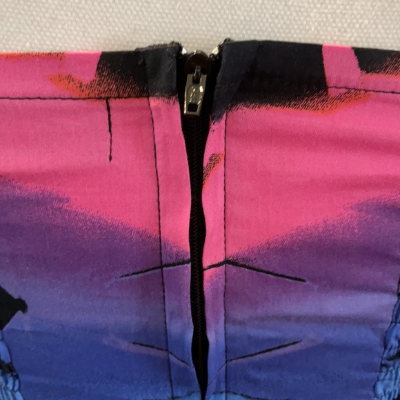 Women’s Motel Rocks Tiedye MIDI Dress small - Picture 5 of 7